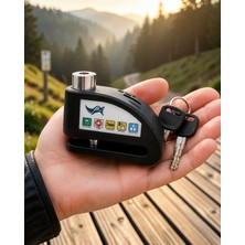 Pk Wear Çelik Gövdeli Alarm Disk Kilidi Xuczmotorkilit-3-1