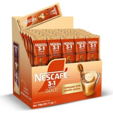 TeknoKapsül Nestle Nescafe 3ü1 Arada Gold Yumuşak 40'lı Çoklu Paket 40X 17,5 G