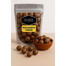 TeknoKapsül Selkur Kabuklu Kavrulmuş Makademya Fındığı 500GR(AÇACAK Aparatı Ile)