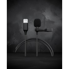 Aparim Mikrofon - Lightning 2 Metre Double - Siyah