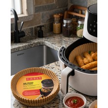 Aparim Airfryer Kağıdı 100 Parça Tek Kullanımlık UCZZZ100LÜAİRFRYERKAĞIDI-3