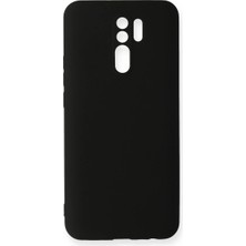 Aparim Xiaomi Redmi 9 Kılıf Nano Içi Kadife Silikon - Siyah
