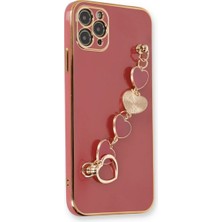 Aparim Apple iPhone 11 Pro Kılıf Esila Silikon - Kırmızı