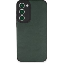 Aparim Samsung Galaxy S23 Plus Kılıf Loop Deri Silikon - Yeşil