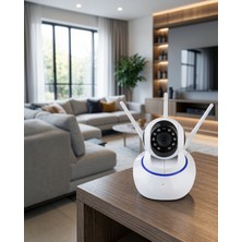 Aparim Akıllı Ip Kamera 3.0mp Full Hd Gece Görüşlü Hareket Sensörlü