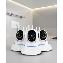 Aparim Ip Kamera Çift Yönlü Sesli Gece Görüşlü Uczwifikamera2