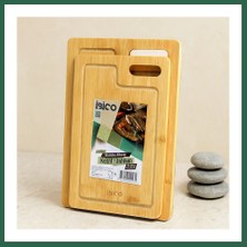Vintessy Vıntessy Bambu Kesme Panosu 2'li Set (18X28 & 22X32 Cm) BZS01