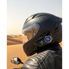 Bucuks Bluetooth Kask Kulaklık Su Geçirmez 1080P Kamera UCZZZQ28İNTERCOM-7-1