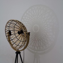 TemmuzX Rattan Ayaklı Lamba, Doğal Bambu Ayaklı Lamba, El Yapımı, Dekoratif Işık Efekti ve Kablo Üzerinde Ayak Şalteri ile Tasarlanmıştır, Ayaklı Lamba Yüksek
