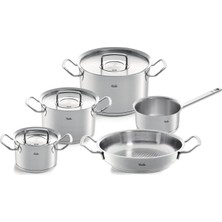 TemmuzX Original Profi Collection Metal Kapak 8 Parça Tencere Seti
