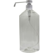TemmuzX Paradise 1 Adet 1000 ml Boş Sprey Pompalı Kolonya ve Dezenfekten Pet Şişe Ambalaj