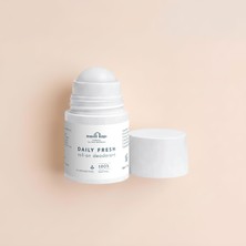 TemmuzX Daily Fresh Roll-On Doğal Deodorant | Alüminyumsuz ve Karbonatsız | Kombucha ile Mikrobiyom Dostu | Paçuli Kokulu | Vegan | 50 ml