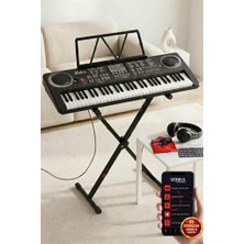 TemmuzX PS-1500BK-ST Başlangıç Seviye 61 Tuşlu Org Stand Seti Siyah