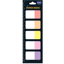 TemmuzX Index Kağıt 25X42MM 5 Renk* 20YP Flag 1555