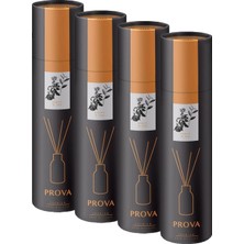 TemmuzX Bambu Çubuklu Oda Kokusu Peach Tea 100 ml (4 Paketi)