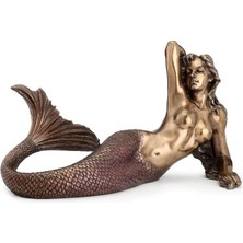 TemmuzX Wise Karışık-Wise Biblolar - Denizkızı Biblo 64X32X37 cm Dekoratif Obje Hediyelik