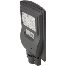 TemmuzX CT-4690 Solar Güneş Enerjili Uzaktan Kumandalı Bahçe Sokak Aydınlatma Lambası 6400K (30W)