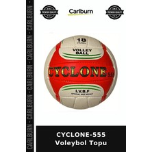 Carlburn Özel Üretim CYCLONE-555 Voleybol Topu Enerji Müsabaka Antrenman