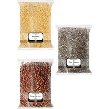 Gy Atelier 3X170 Gr. Chia Tohumu Amaranth Amarant Kırmızı Kinoa 170'ŞER Gram 3 Paket