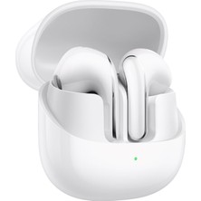 TemmuzX Buds 5 Kablosuz Kulaklık, Aktif Gürültü Önleyici, Harman Audio Efx, Hi-Res, Ergonomik Tasarım, 30 Saate Kadar Pil, Beyaz, Es Versiyonu