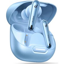 Tr Anker Liberty 4 Nc Bluetooth Kulaklık, Adaptive Anc 2.0, 3 Kat Daha Detaylı Net, 10 Saat / 50 Saat Endişesiz Pil, 6-Mikrofonlu Akıllı Çağrılar, Ses Açık Mavi