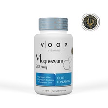 3 Adet Voop Magnezyum 200 Mg 30 Tablet