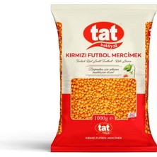 4 Adet Tat Yerli Kırmızı Mercimek 1 kg