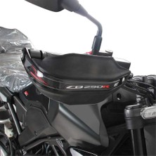 Gp Kompozit Honda CB250R 2018-2024 Uyumlu Plastik Elcik Koruma Siyah