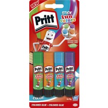 4 Adet Pritt Rainbow Stick Yapıştırıcı 4X10 G