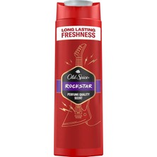 5 Adet Old Spice Duş Jeli Rockstar 400 ml
