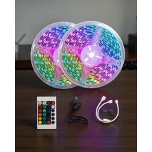 Hcc Trend 10M Rgb Şerit LED Kumandalı Renkli Iç Mekan