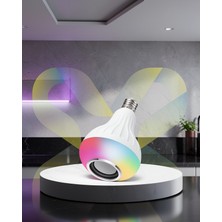 Hcc Trend Bluetooth Hoparlörlü LED Ampul 12W Xuczlambahoparlörrr