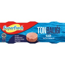 3 Adet Superfresh Ayçiçek Yağlı Ton Balığı 3*75 G