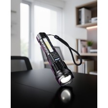 SDT El Feneri 1 LED Şarjlı PS2700
