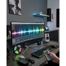 SDT 5050 Rgb LED Şerit 5 Metre Uzaktan Kumandalı