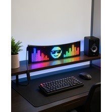 SDT Rgb LED Panel 16X96-2-1 Çok Renkli USB Bağlantılı Yazı ve Gıf Gösterimli