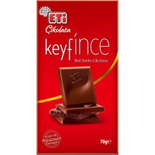 TeknoKapsül Eti Keyf'ince Bol Sütlü Çikolata 70 G x 7 Adet