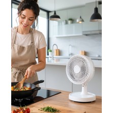 Sbus Shop Mini Vantilatör 150 mm Çaplı Sessiz Çalışan UCZZZSF7733VANTİLATÖR-5
