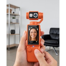Sbus Shop Taşınabilir 4K Gimbal Kamera 180 Derece Döner Lens UCZZZQ8AKSİYONKAMERA-4