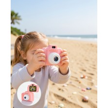 Hazal Boutique Mini Hd Video Kamera Fotoğraf Çekimli Uczzzçocukkamerasıpembe-17