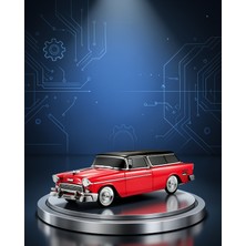 Hazal Boutique Retro Araba Şekilli Kablosuz Bluetooth Hoparlör UCZZZWS1955-1