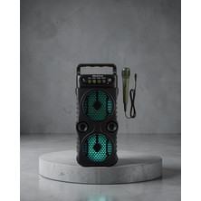 Hazal Boutique Bluetooth Hoparlör LED Işıklı 1200 Mah Şarjlı UCZZZ1688HOPARLÖR