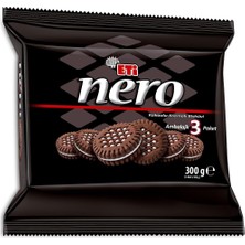 TeknoKapsül Eti Nero Bisküvi 100 G x 3 Adet