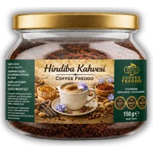 TeknoKapsül Hindiba Kahvesi, Çözünebilir Kafeinsiz KAHVE,%100 Doğal Hindiba Kafeinsiz Içeceği - Sindirime Yardımcı Cam Kavanoz, Diyet Zayıflama KAHVESI150 gr (%60 Kahve,%40 Hindiba)