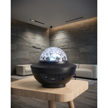 Hazal Boutique Rgb Bluetooth Hoparlörlü Disko Lambası UCZZDISKOXY918-1