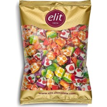 TeknoKapsül Elit Karışık Meyveli Dolgulu Şeker 1 kg