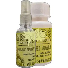Marka Kolik Eros Legent Erkeklere Özel Geciktiricistop Sprey 30 ml + Erkeklere 30 Lu Özel