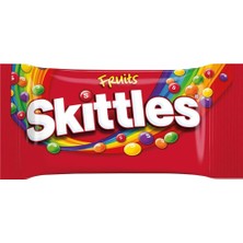 TeknoKapsül Skittles Meyve Aromalı Şeker Kaplı Yumuşak Draje 38 G X14