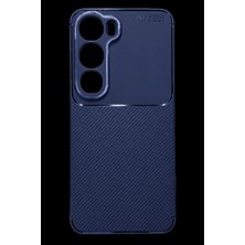 Sungur's Store Vivo Y31 5g Auto Focus Karbon Kapak - Lacivert
