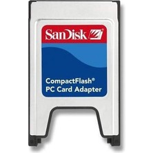 Sandisk Compact Flash Adaptör PCMCIA-CF Bağlantı Tipi ile Yüksek Okuma Yazma Hızı Sunar